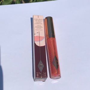NIB CHARLOTTE TILBURY COLLAGEN LIP BATH PEACHY